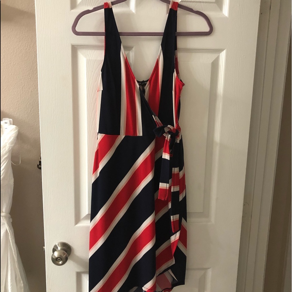 Express dress. Wrap skirt Design